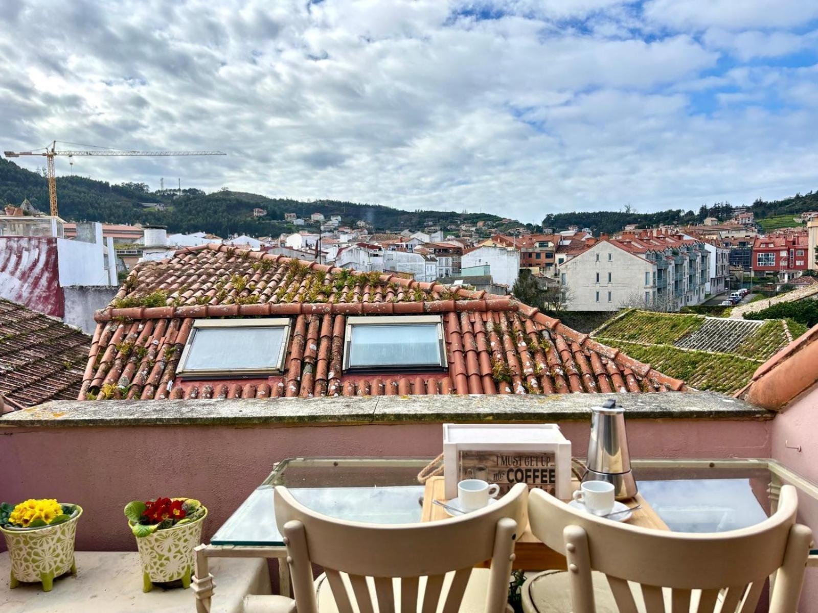 Hoibai, Raina, Atico, Con Vistas Al Casco Historico De Baiona, Galicia Apartamento Exterior foto